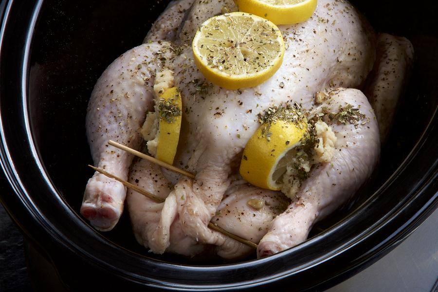 How to Cook a Whole Chicken in the Slow Cooker