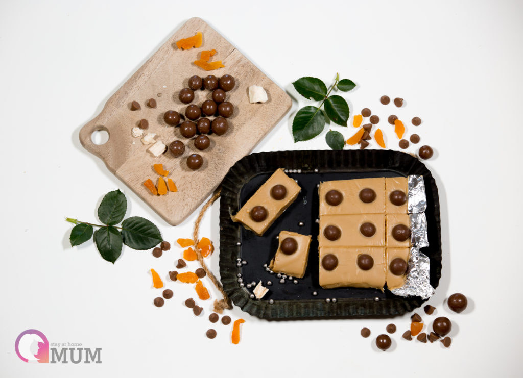 Malteser Caramel and White Chocolate Fudge Stay at Home Mum