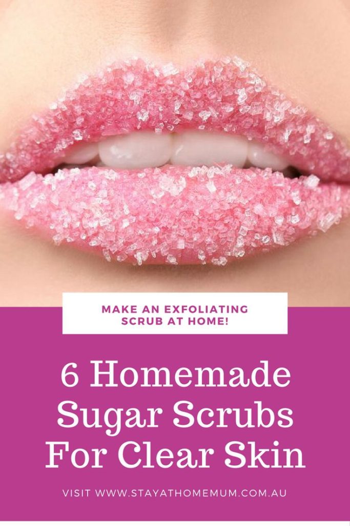 6 homemade sugar scrubs | Stay at Home Mum