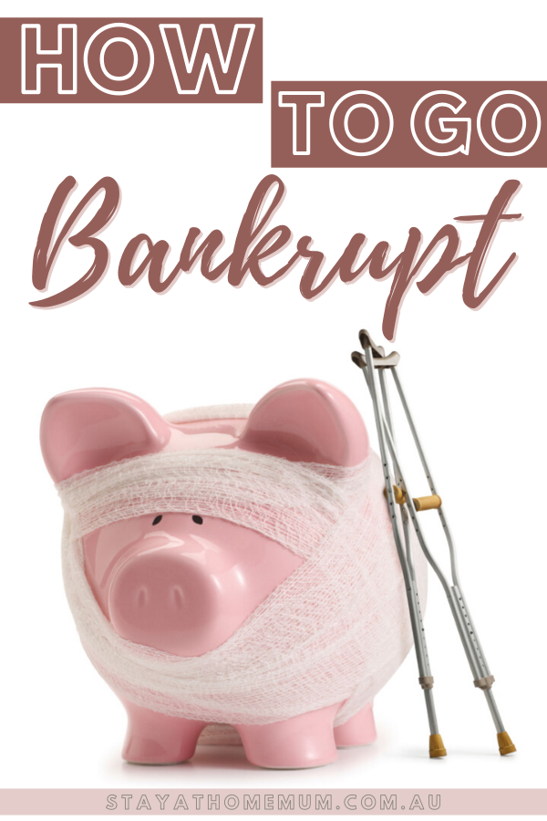 How To Go Bankrupt | Stay at Home Mum