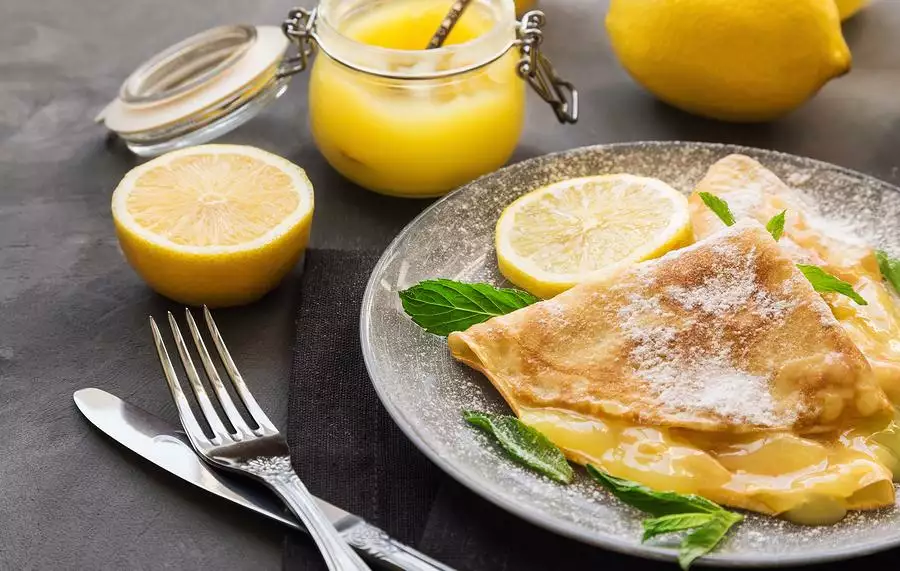 Lemon Crepes with Orange Sauce | Stay at Home Mum