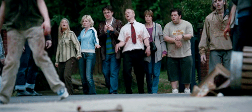Upon going outside, you meet a group of people who survived the initial outbreak. What do you do?