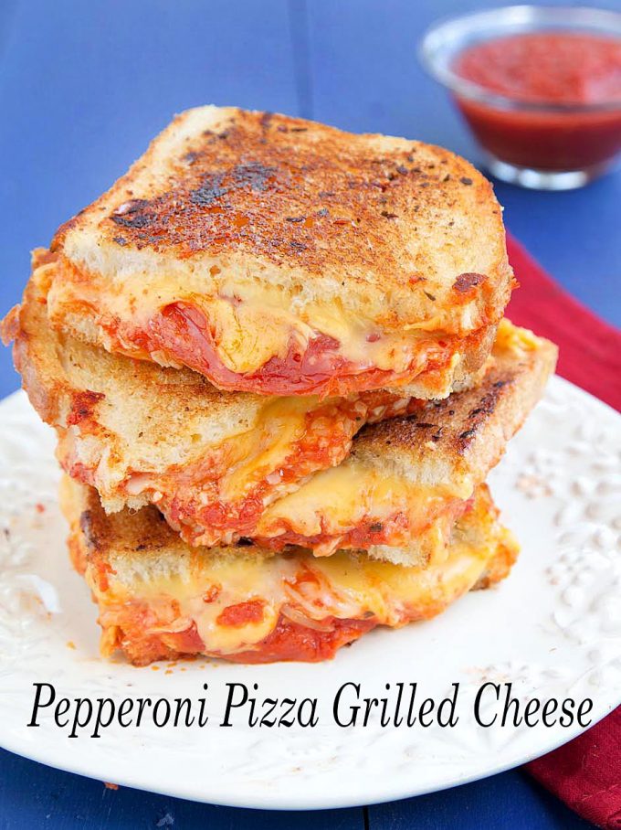 Pepperoni Pizza Grilled Cheese 5 | Stay at Home Mum.com.au