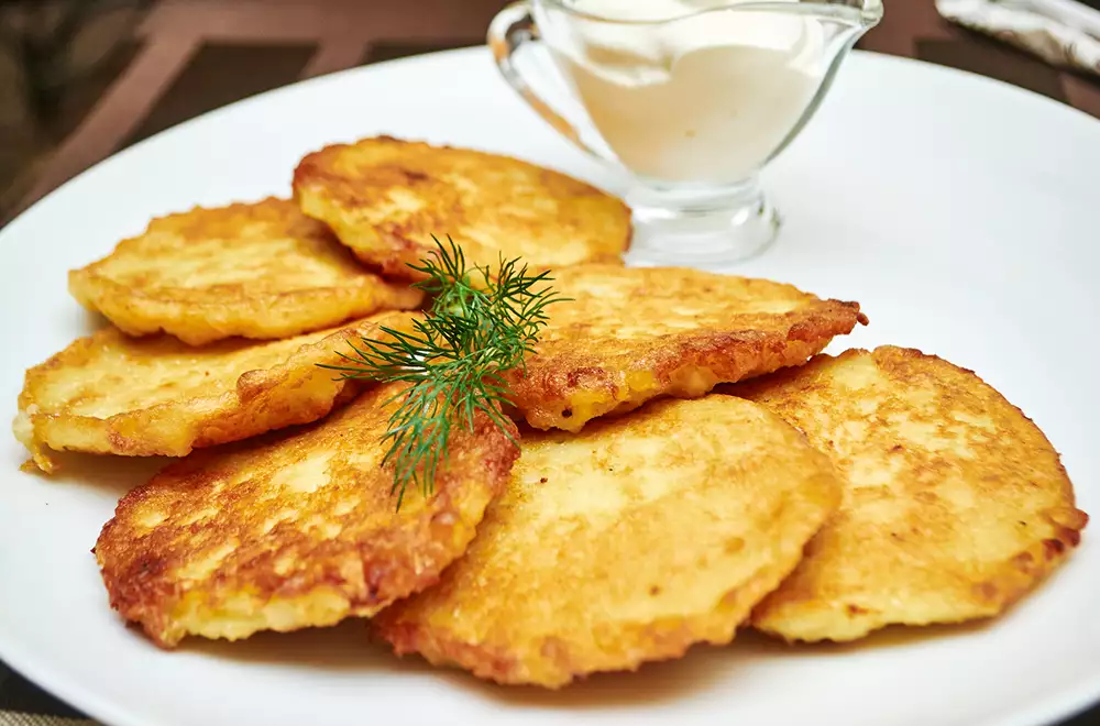 3-Ingredient Potato Pancakes