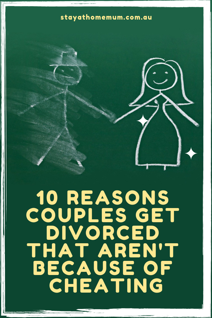 10 Reasons Couples Get Divorced | Stay at Home Mum
