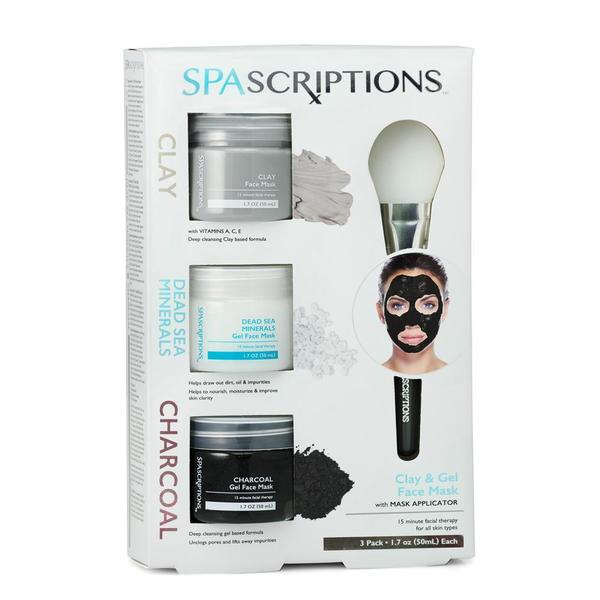 Spascriptions Clay, Dead Sea Minerals & Charcoal Mask Pack | Stay At Home Mum