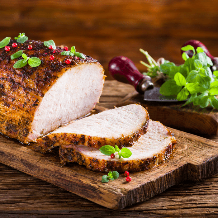 Slow Cooker Cranberry Pork Loin Roast | Stay At Home Mum