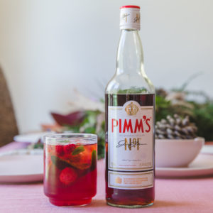 Pimms Cranberry Cocktail