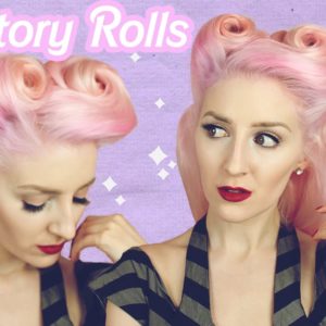How to Create 40s Style Victory Curls