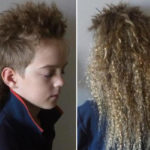 Nine-Year-Old Boy Sports Amazing Mullet But Is Shaving Them Off For A Worthy Cause