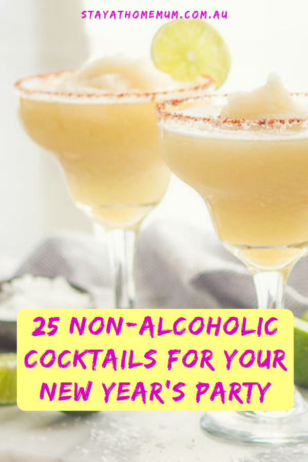 25 Non-Alcoholic Cocktails for Your New Year's Party | Stay at Home Mum