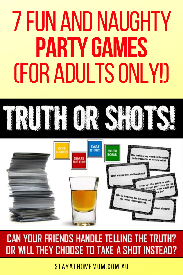 7 Fun and Naughty Party Games For Adults ONLY 1 | Stay at Home Mum.com.au