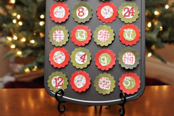 How to Make a Muffin Tin Advent Calendar