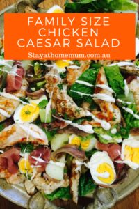 Family Size Chicken Caesar Salad