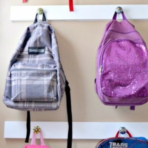 20 Creative School Bag Storage Ideas and 5 Online Stores for Kids School Backpacks