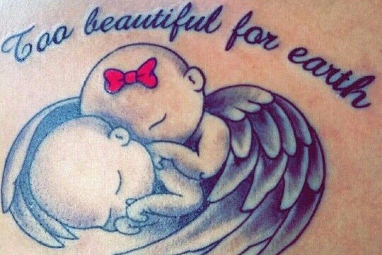 20 Emotional Memorial Tattoos Dedicated to Miscarriages