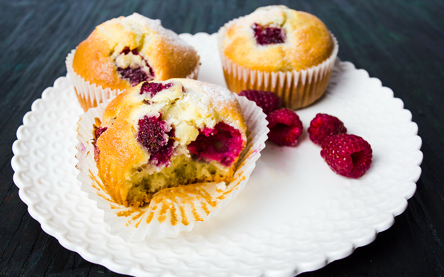 Raspberry Muffins, Gluten Free and Dairy Free! | Stay At Home Mum