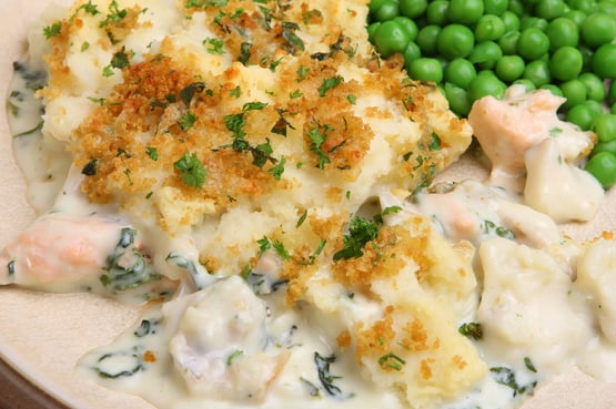 bigstock Fish pie baked with salmon and 36670918 | Stay at Home Mum.com.au