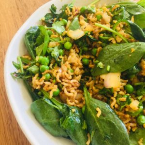 Quick Green Fried Rice
