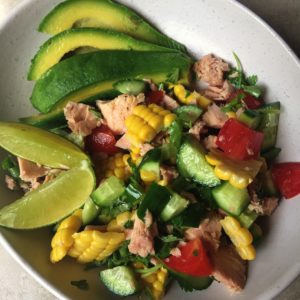 Quick Tuna Salad Lunch