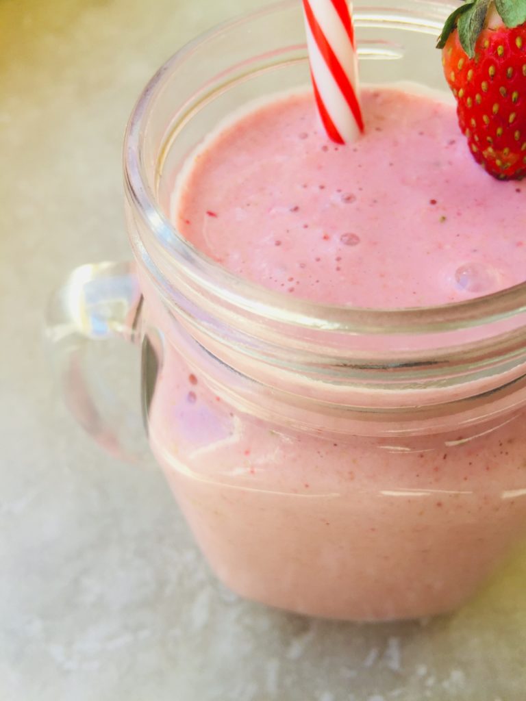 strawberry smoothie | Stay at Home Mum.com.au