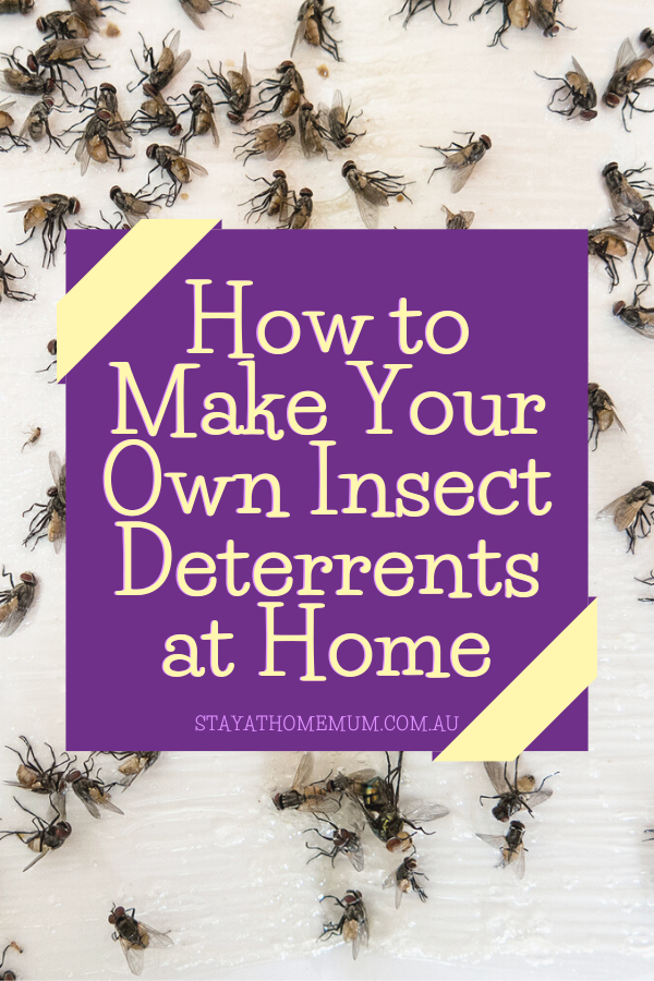 How To Make Your Own Insect Deterrents at Home | Stay At Home Mum
