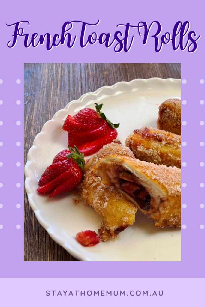 French Toast Rolls