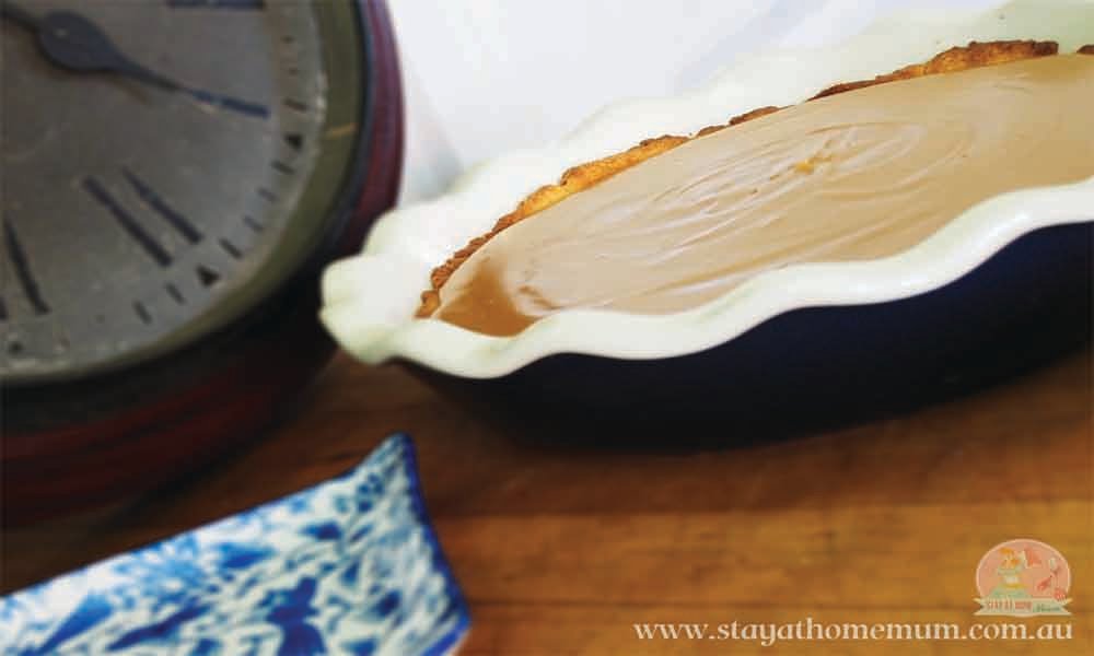 Old Fashioned Caramel Tart |  Stay at Home Mum.com.au