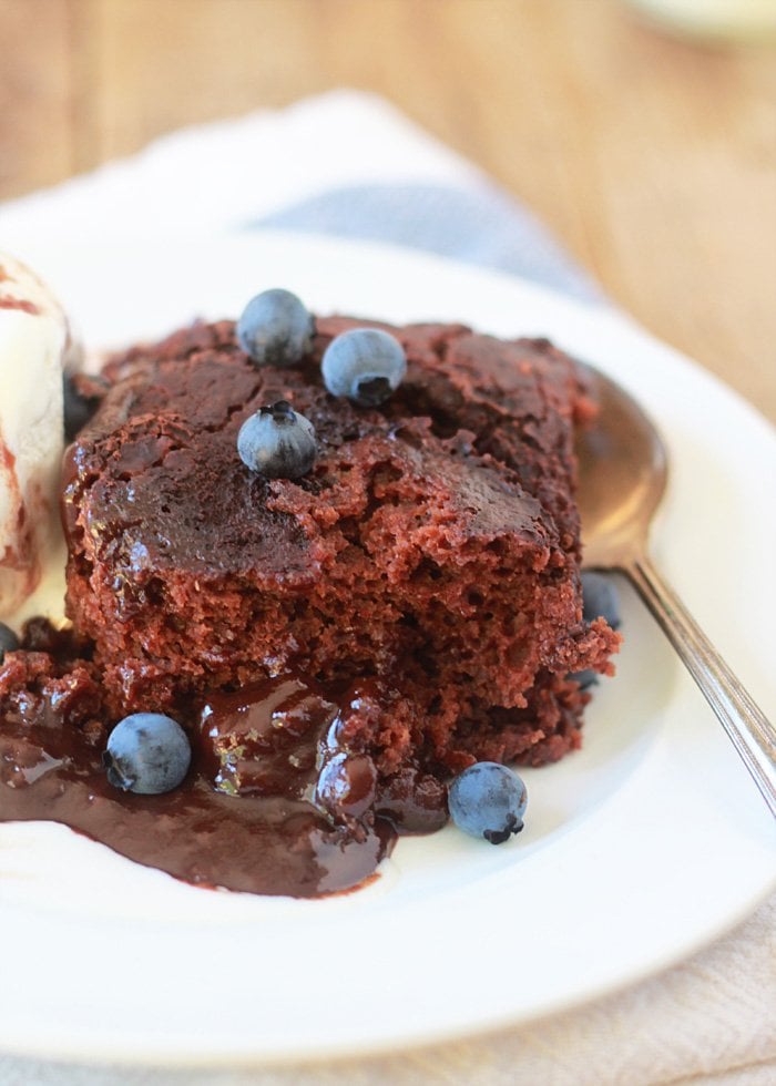 Slow Cooker Hot Fudge Pudding Cake | Stay at Home Mum.com.au