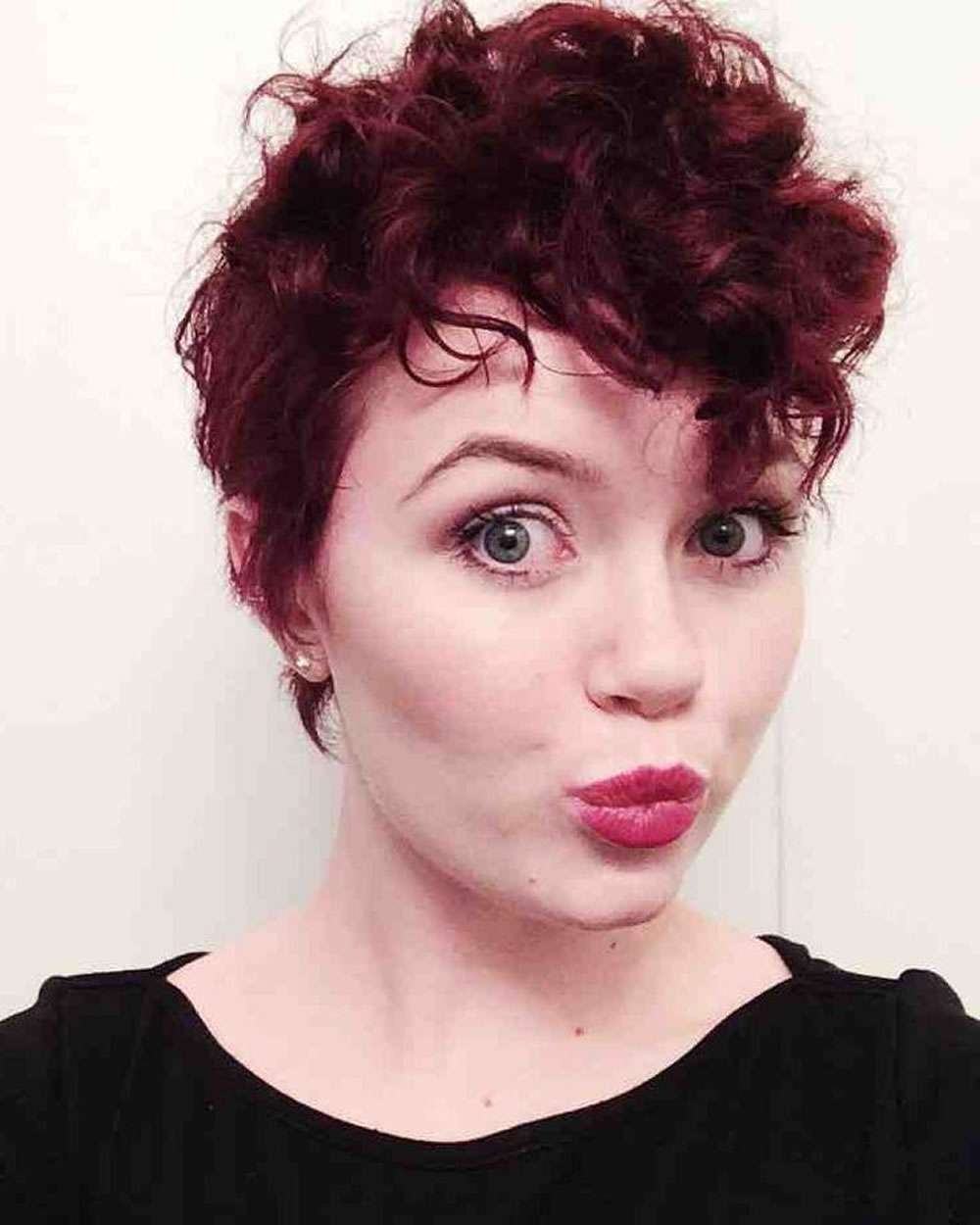 pixie cut 2018 beautiful curly pixie haircuts for 2018 amp pixie short hairstyle of pixie cut 2018 | Stay at Home Mum.com.au