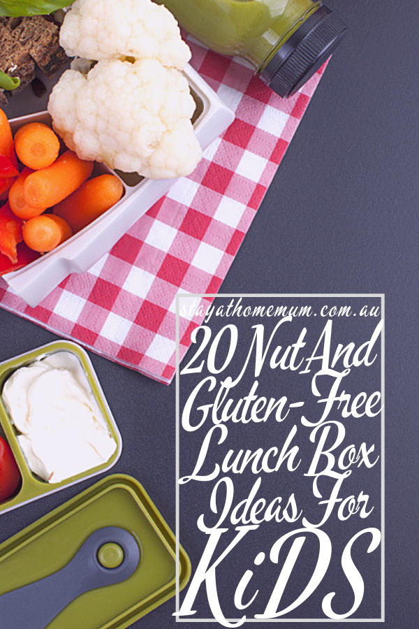 20 Nut And Gluten Free Lunch Box Ideas For Kids 1 | Stay at Home Mum.com.au