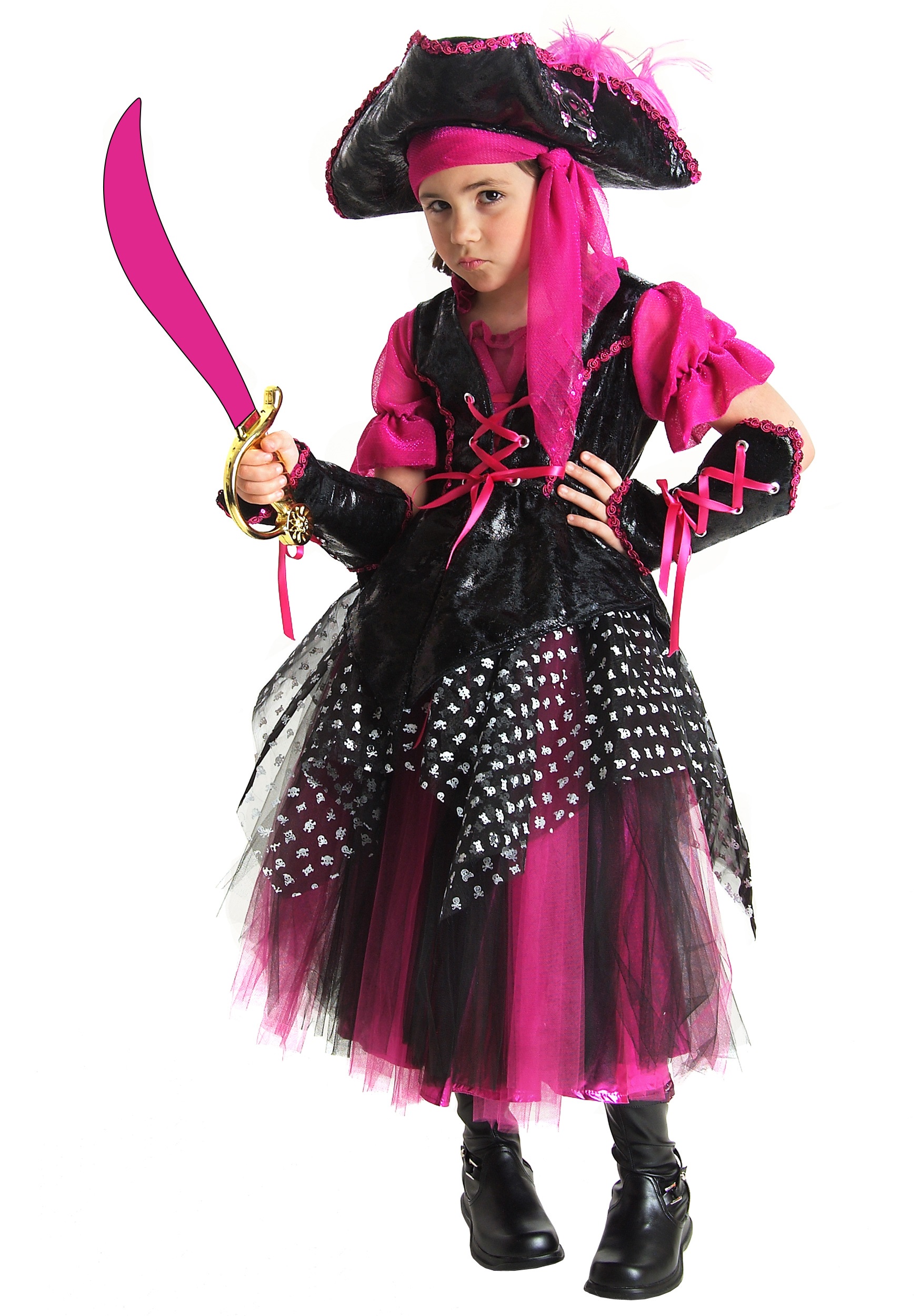 pink caribbean pirate girls costume | Stay at Home Mum.com.au