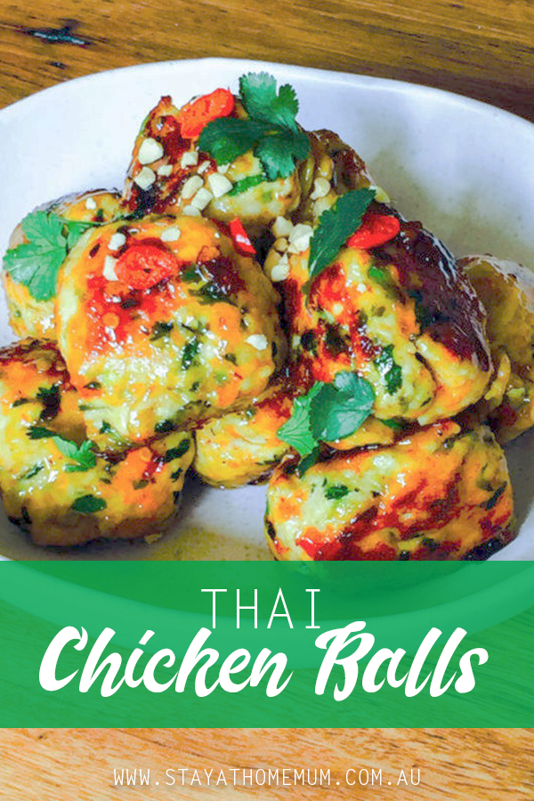 Thai Chicken Balls | Stay at Home Mum.com.au