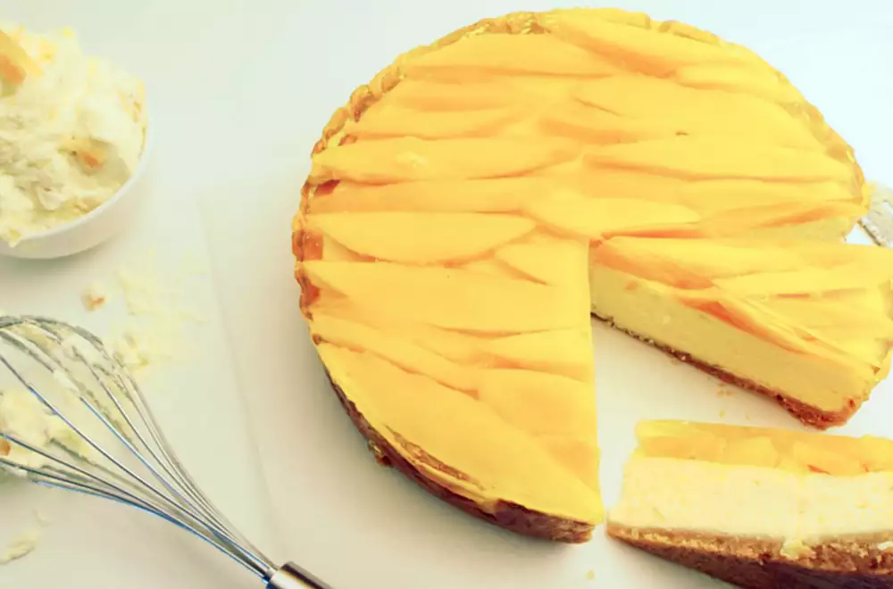 Decadent Mango Cheesecake
