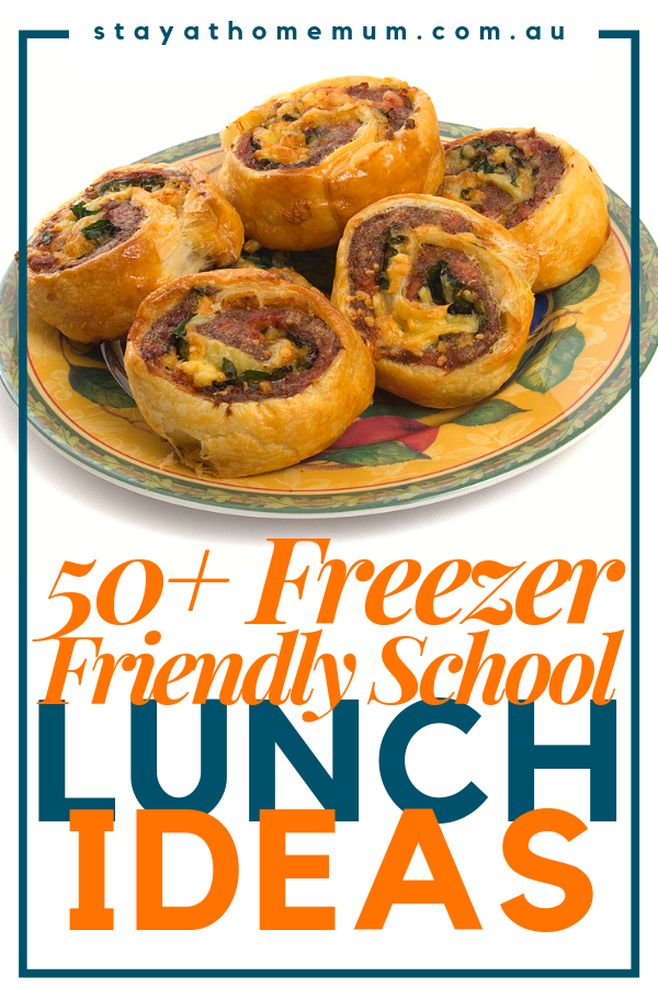 50+ Ideas para el almuerzo Escolar Amigable con el congelador / Quédate en casa Mamá