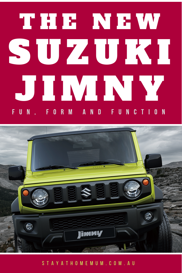 The New Suzuki Jimny Fun Form and Function | Stay at Home Mum.com.au