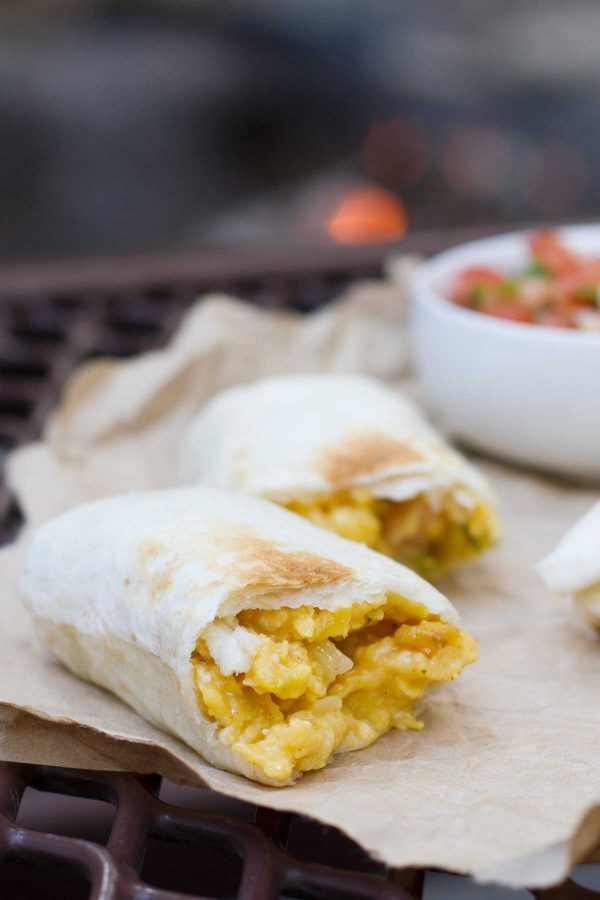 Breakfast Burritos Campfire Style Taste and Tell 1 lr | Stay at Home Mum.com.au
