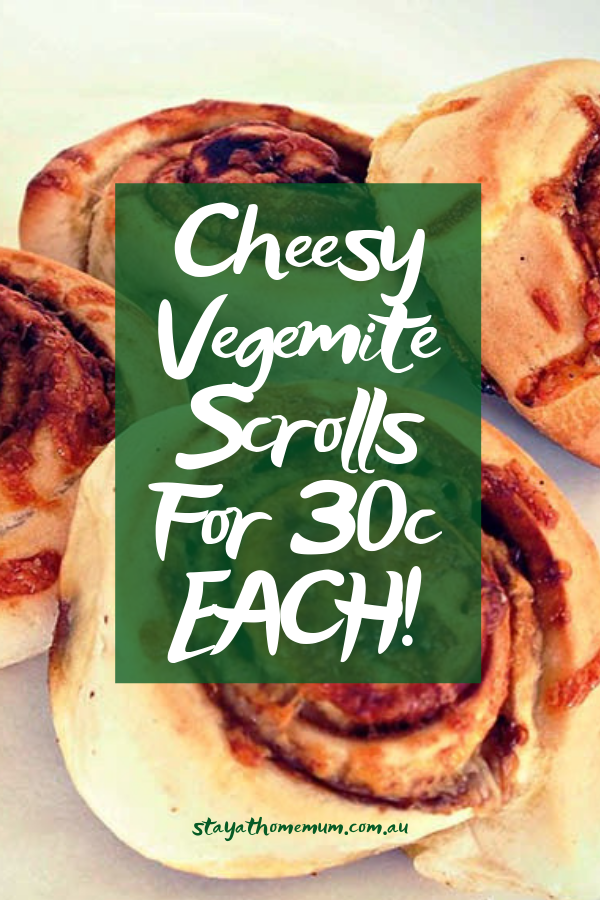 Cheesy Vegemite Scrolls