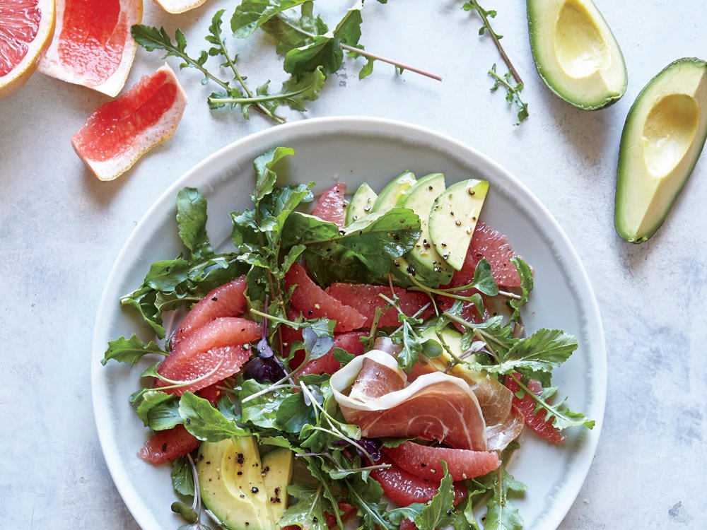 grapefruit avocado prosciutto breakfast salad ck | Stay at Home Mum.com.au