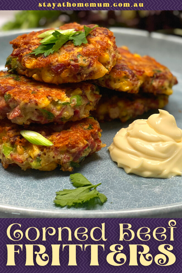 Corned Beef Fritters | Stay At Home Mum