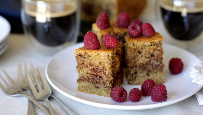jura coffee walnut ripple cake | Stay at Home Mum.com.au