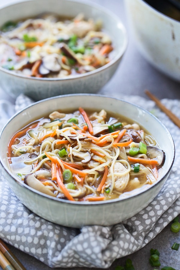 Easy Asian Chicken Noodle Soup 4 | Stay at Home Mum.com.au