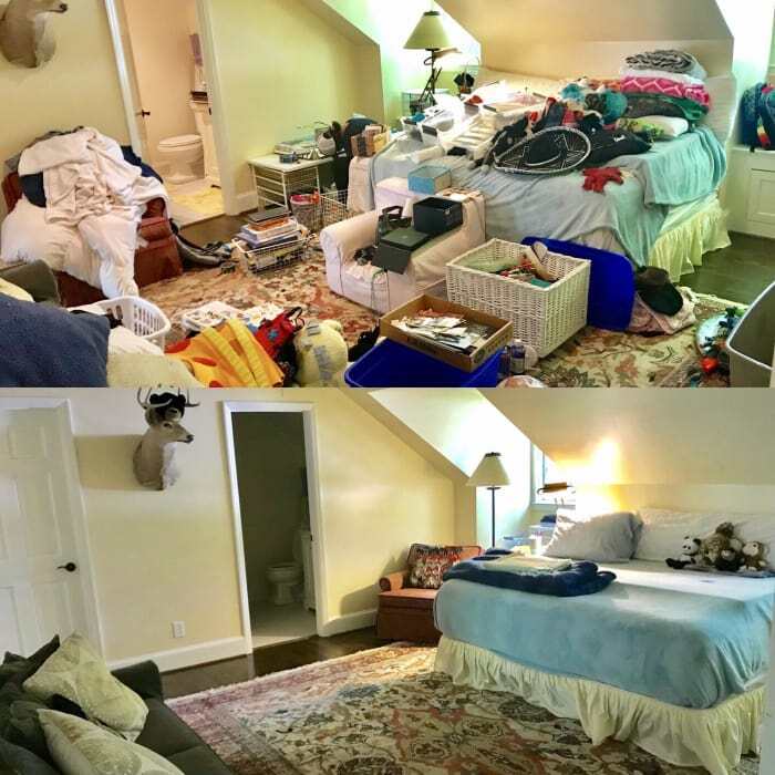 20 Photos of Messy Rooms Before and After Cleaning I Stay ay Home Mum