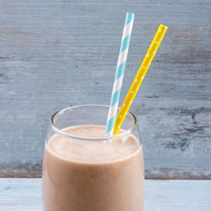 Chocolate and Peanut Butter Boobie Smoothie | Stay At Home Mum