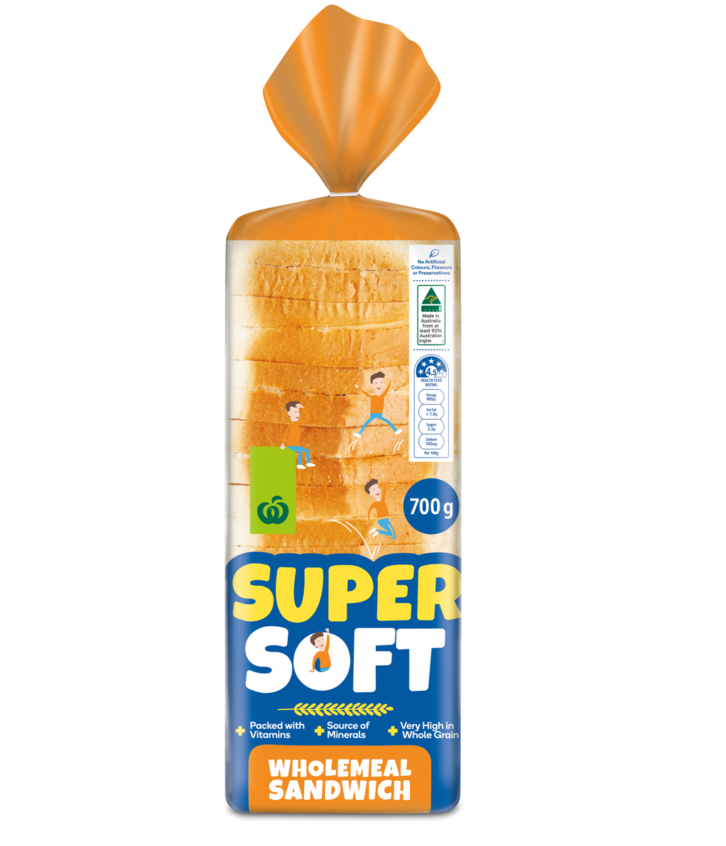 Super Soft Wholemeal Sandwich | Stay at Home Mum.com.au