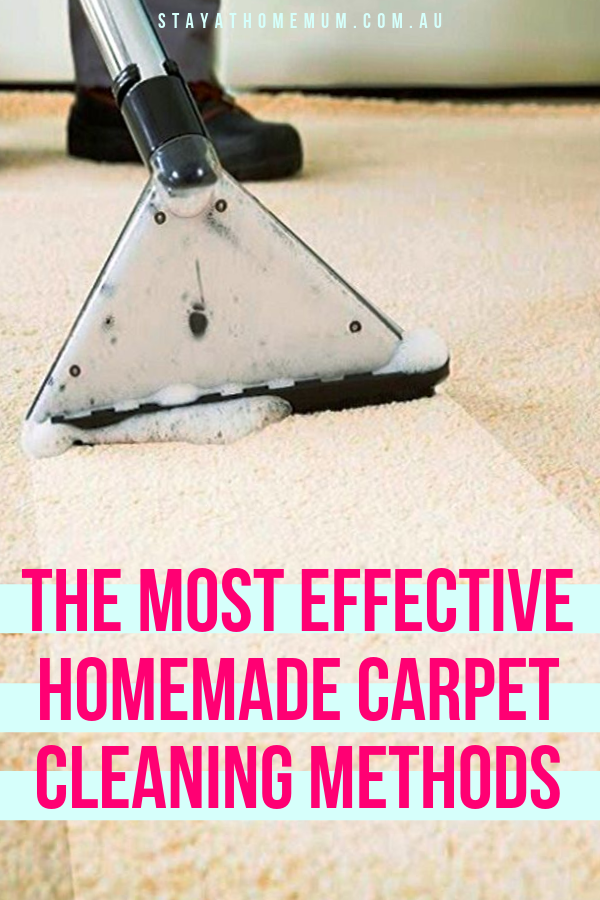 The Most Effective Homemade Carpet Cleaning Methods | Stay at Home Mum
