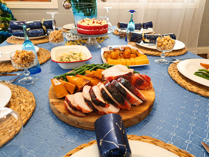 A Christmas Banquet Menu for 8 People Under $100!