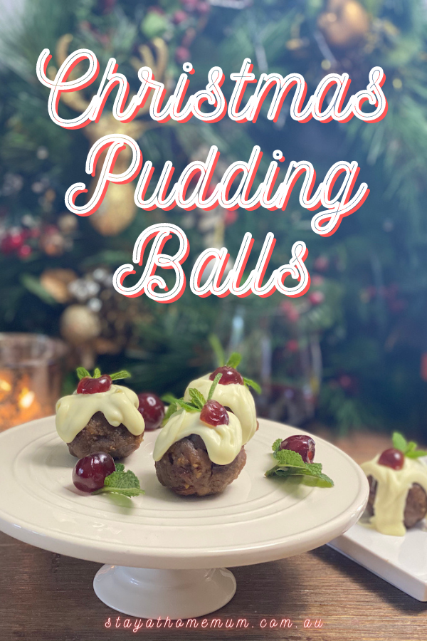 Christmas Pudding Balls | Stay At Home Mum