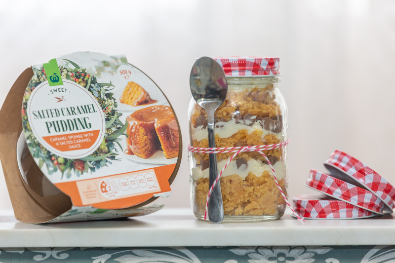Salted Caramel Pudding Parfait in a Jar | Stay at Home Mum