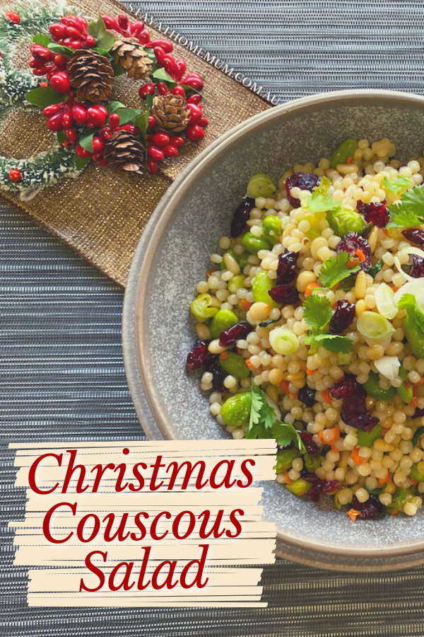 Christmas Couscous Salad Pinnable